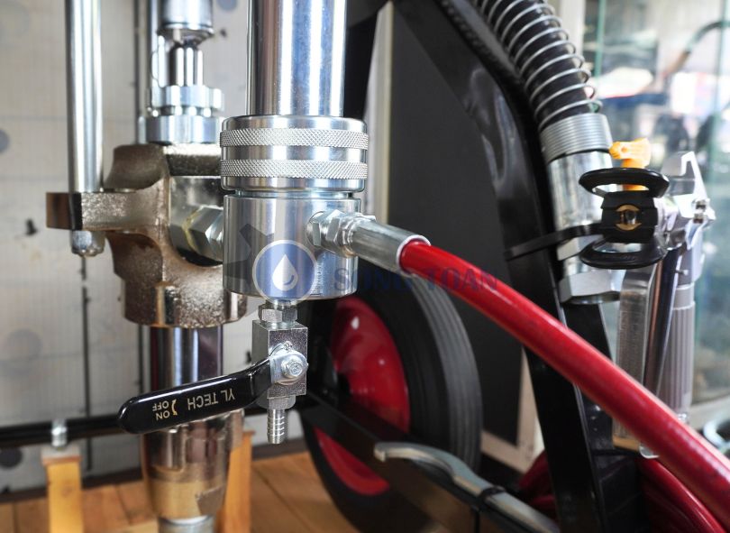 Máy phun sơn dầu, sơn epoxy Hán Quốc